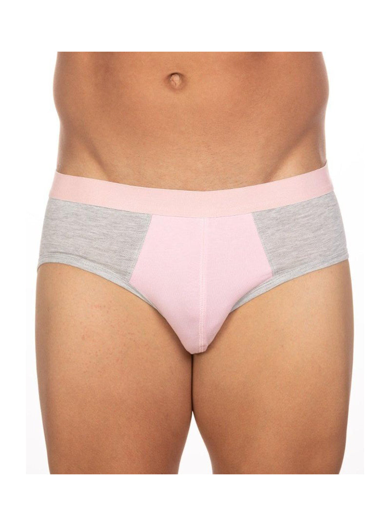 UNDERGEAR BASIX STAN TWO TONE BRIEF